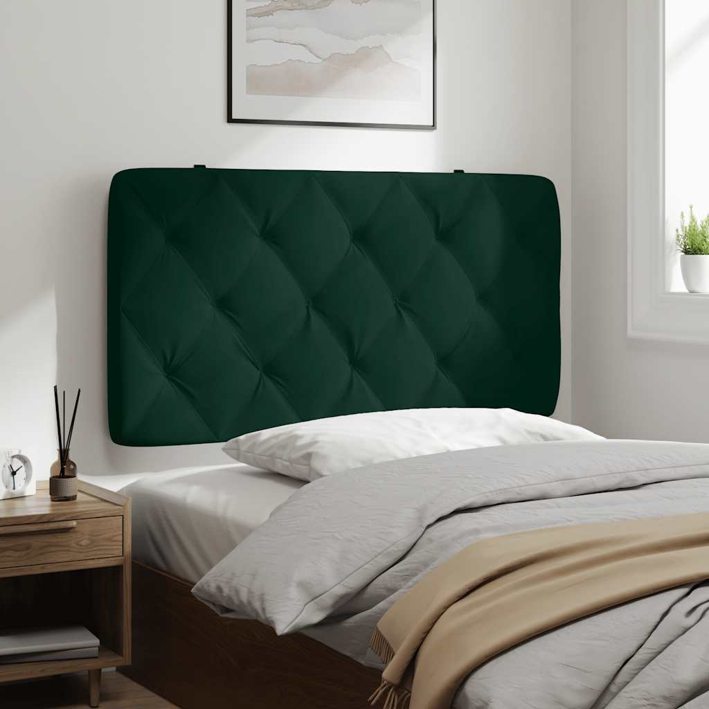 vidaXL Hoofdbordkussen 80 cm fluweel lichtgrijs