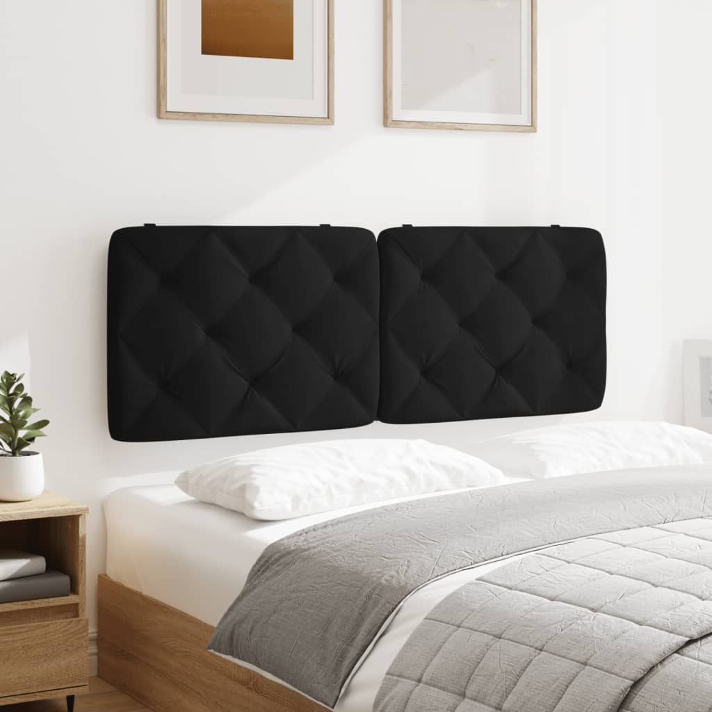 vidaXL Hoofdbordkussen 80 cm fluweel lichtgrijs