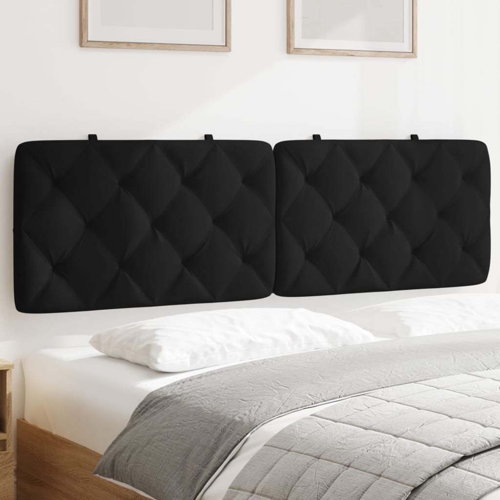 vidaXL Hoofdbordkussen 80 cm fluweel lichtgrijs