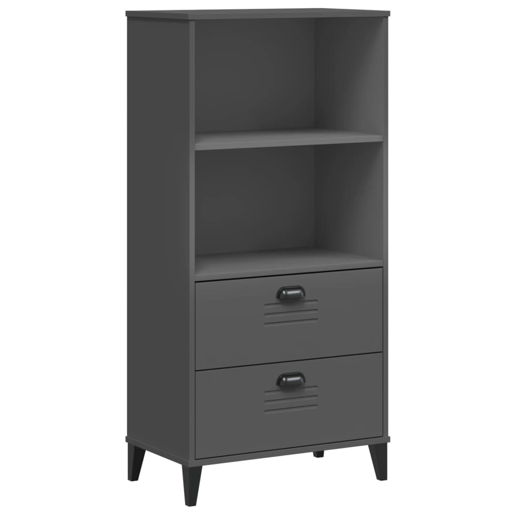 vidaXL Boekenkast VIKEN 60x35x123 cm bewerkt hout wit