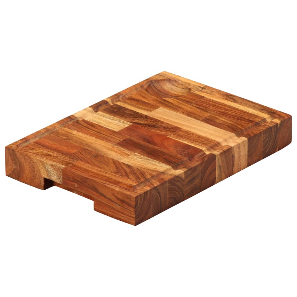 vidaXL Chopping Board 30x21x4 cm Solid Acacia Wood