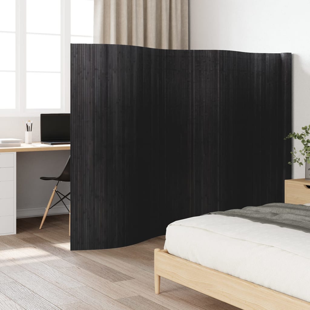 vidaXL Kamerscherm breedte 250 cm hoogte 165 cm bamboe natuurlijk