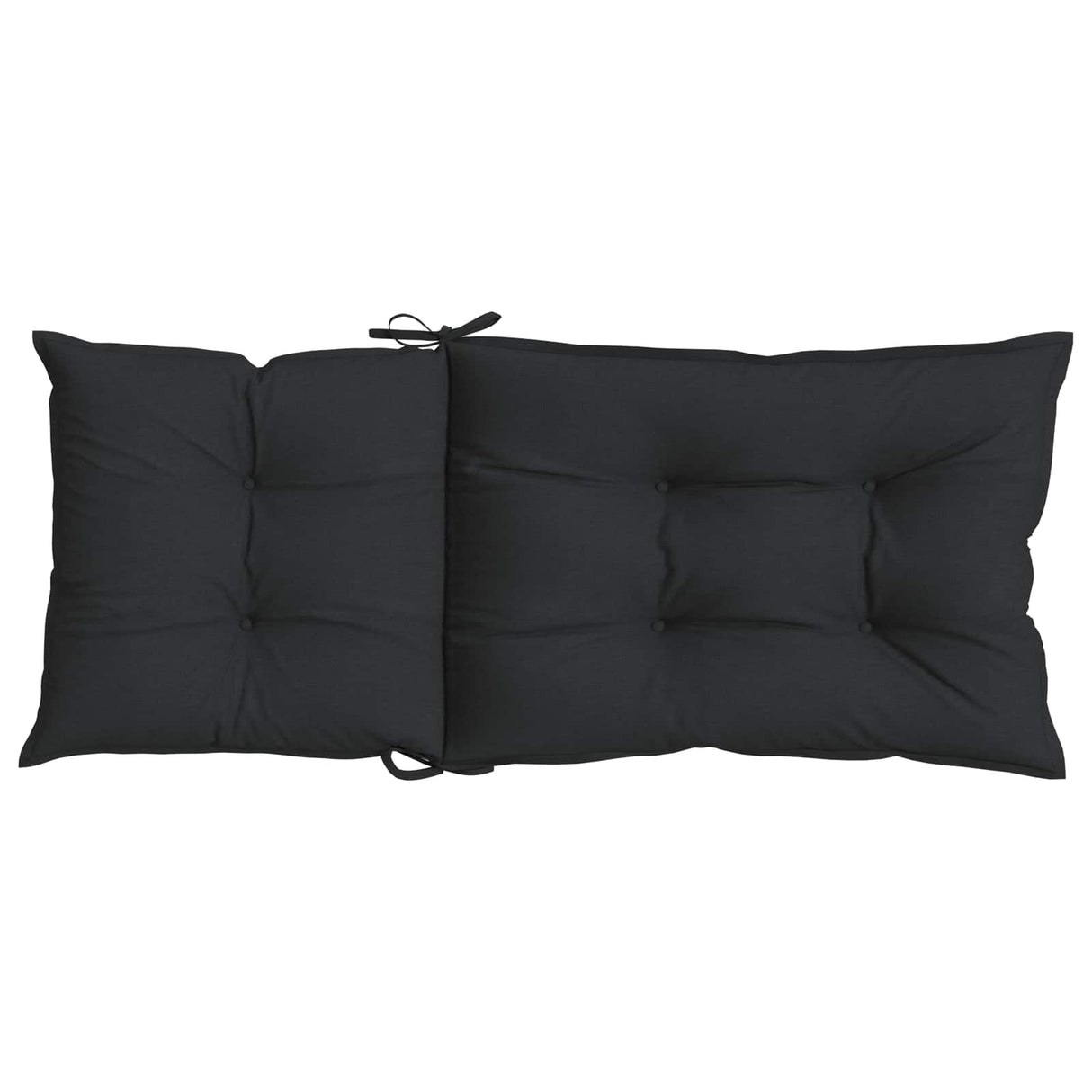 vidaXL Stoelkussens 2 st hoge rug 120x50x7 cm stof gemêleerd antraciet