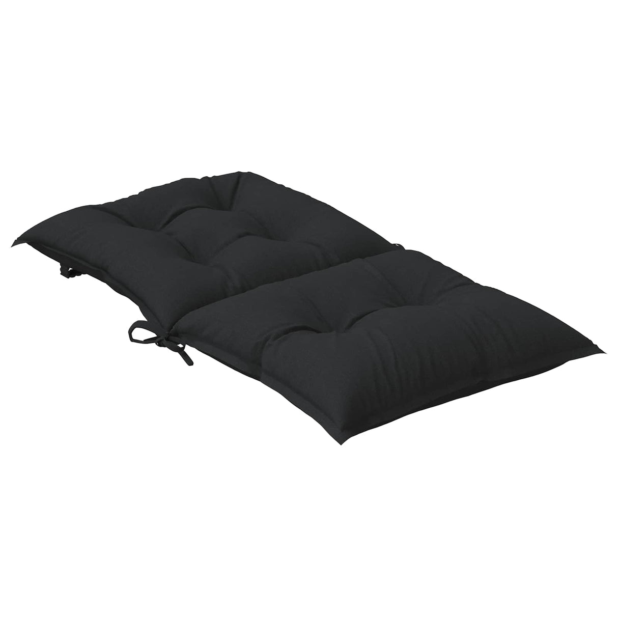 vidaXL Stoelkussens 2 st lage rug 100x50x7 cm stof gemêleerd antraciet