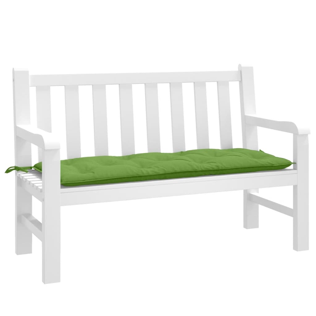 vidaXL Tuinbankkussen 100x50x7 cm stof gemêleerd antracietkleurig