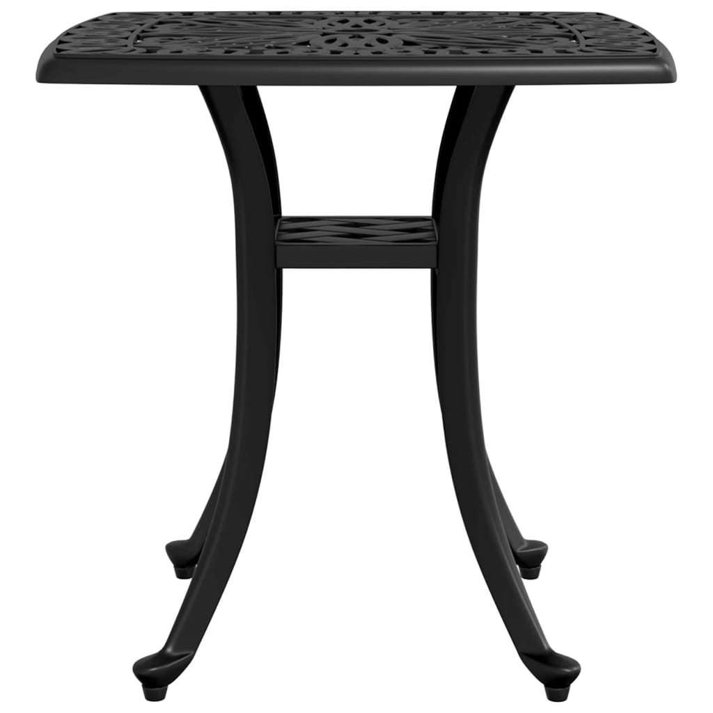vidaXL Tuintafel 53x53x53 cm gietaluminium bronskleurig