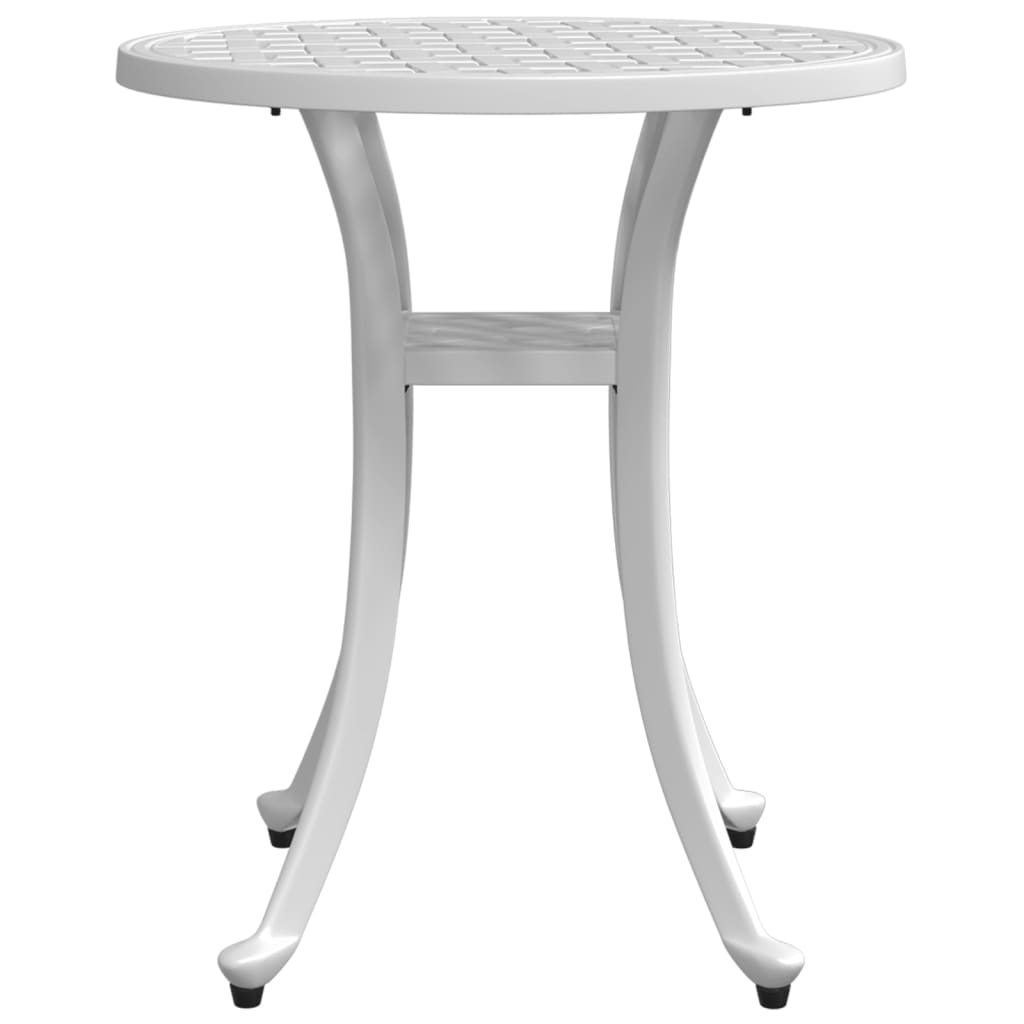 vidaXL Tuintafel Ø 48x53 cm gietaluminium bronskleurig
