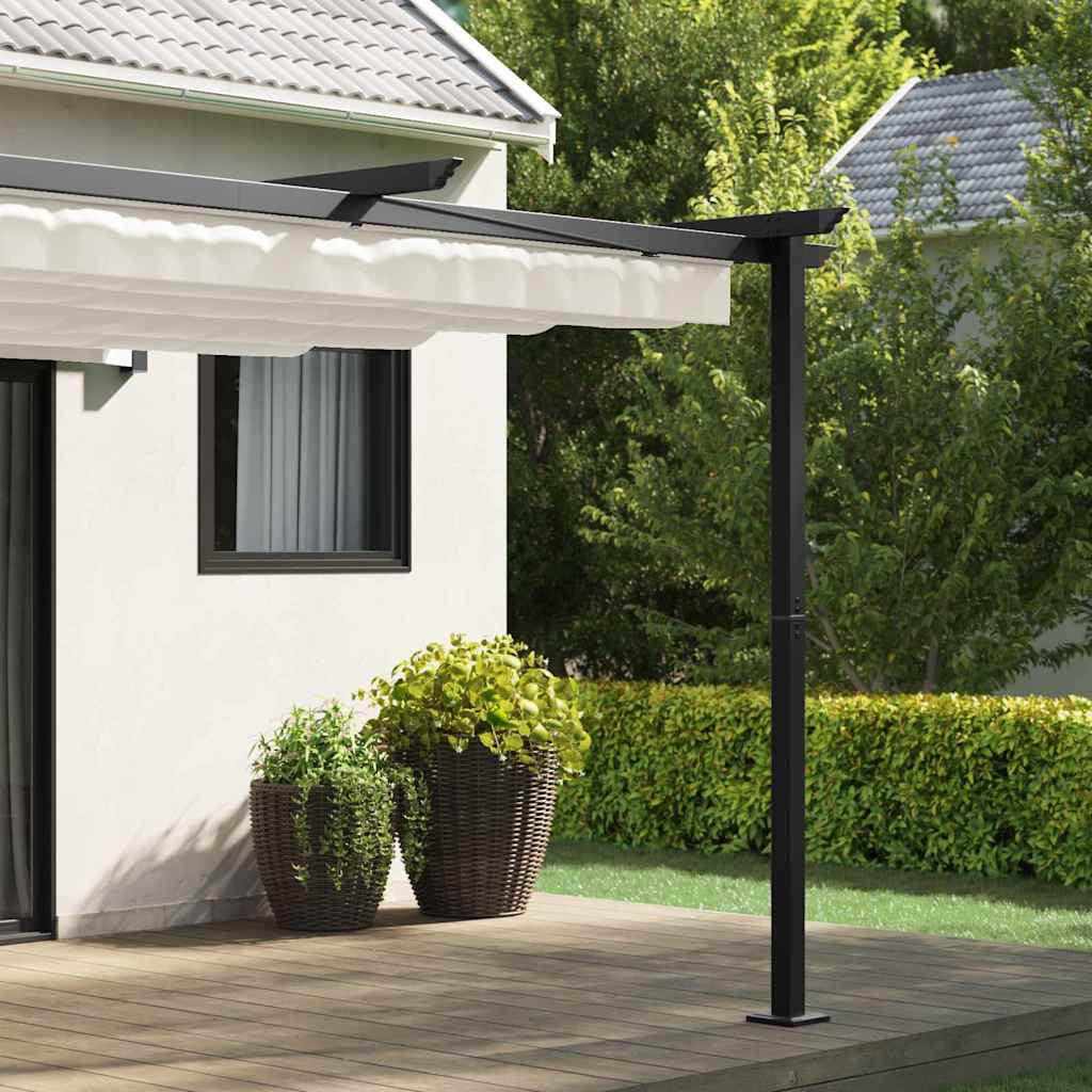 vidaXL Gazebo Cream 300 x 300 x 200 cm Polyester