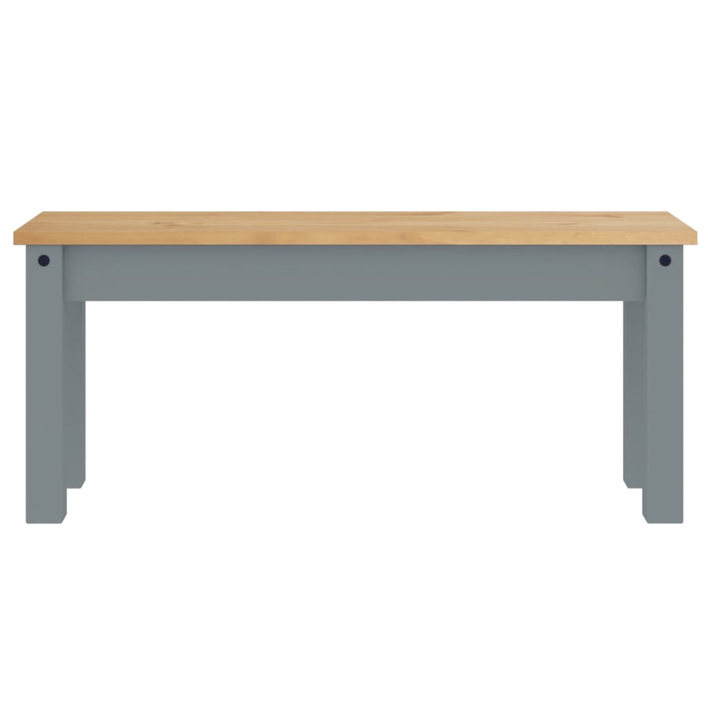 vidaXL Eetkamerbank Panama 105x30x45 cm massief grenenhout