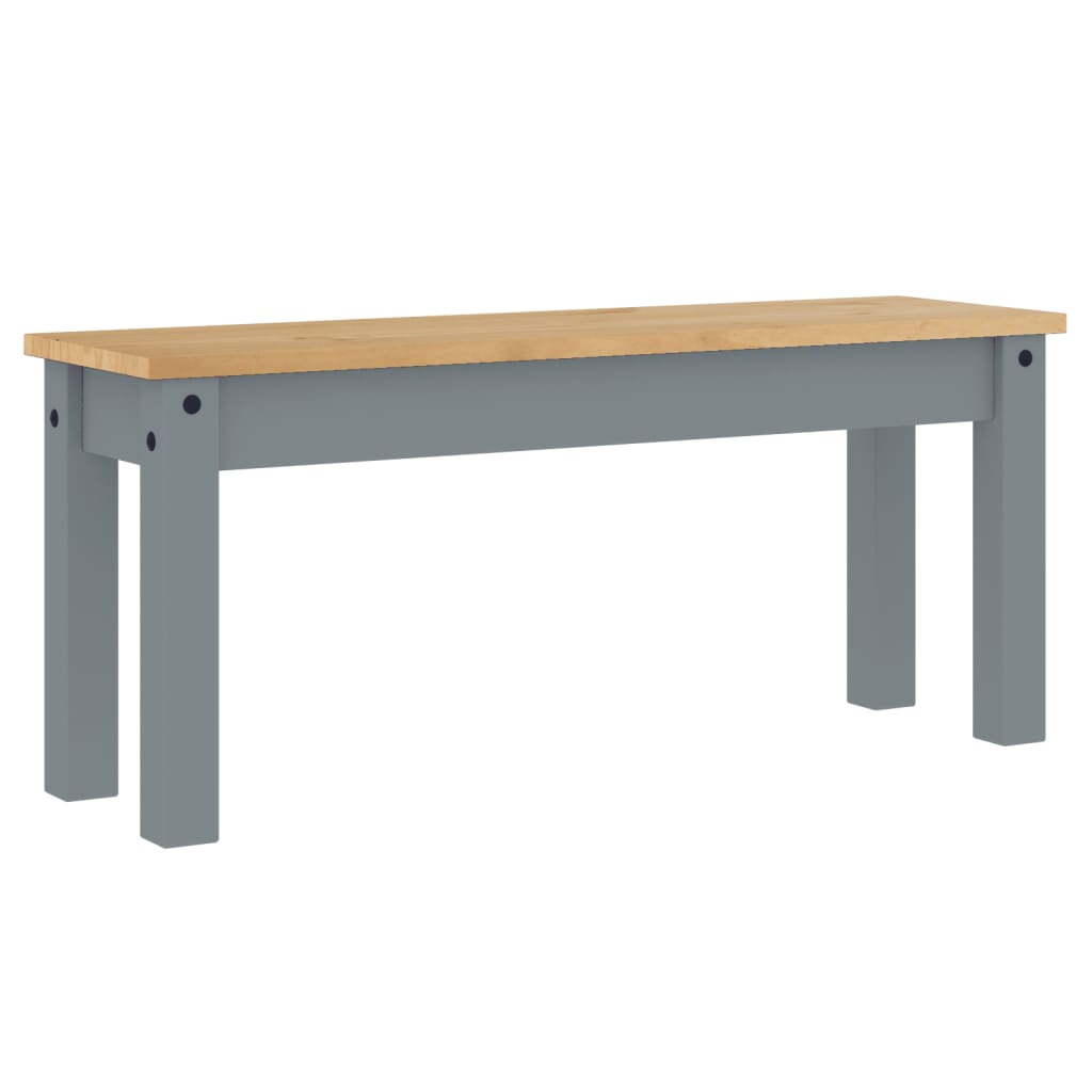 vidaXL Eetkamerbank Panama 105x30x45 cm massief grenenhout