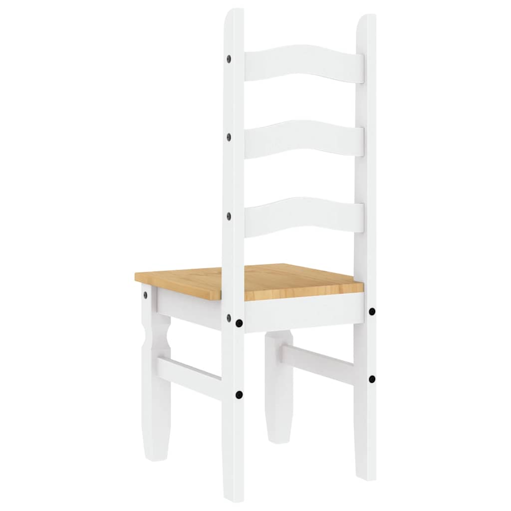 vidaXL Eetkamerstoelen 2 st Corona 42x47x107 cm grenenhout