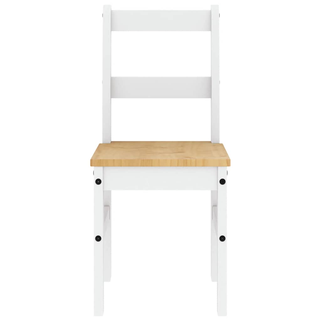 vidaXL Eetkamerstoelen 2 st Panama 40x46x90 cm grenenhout