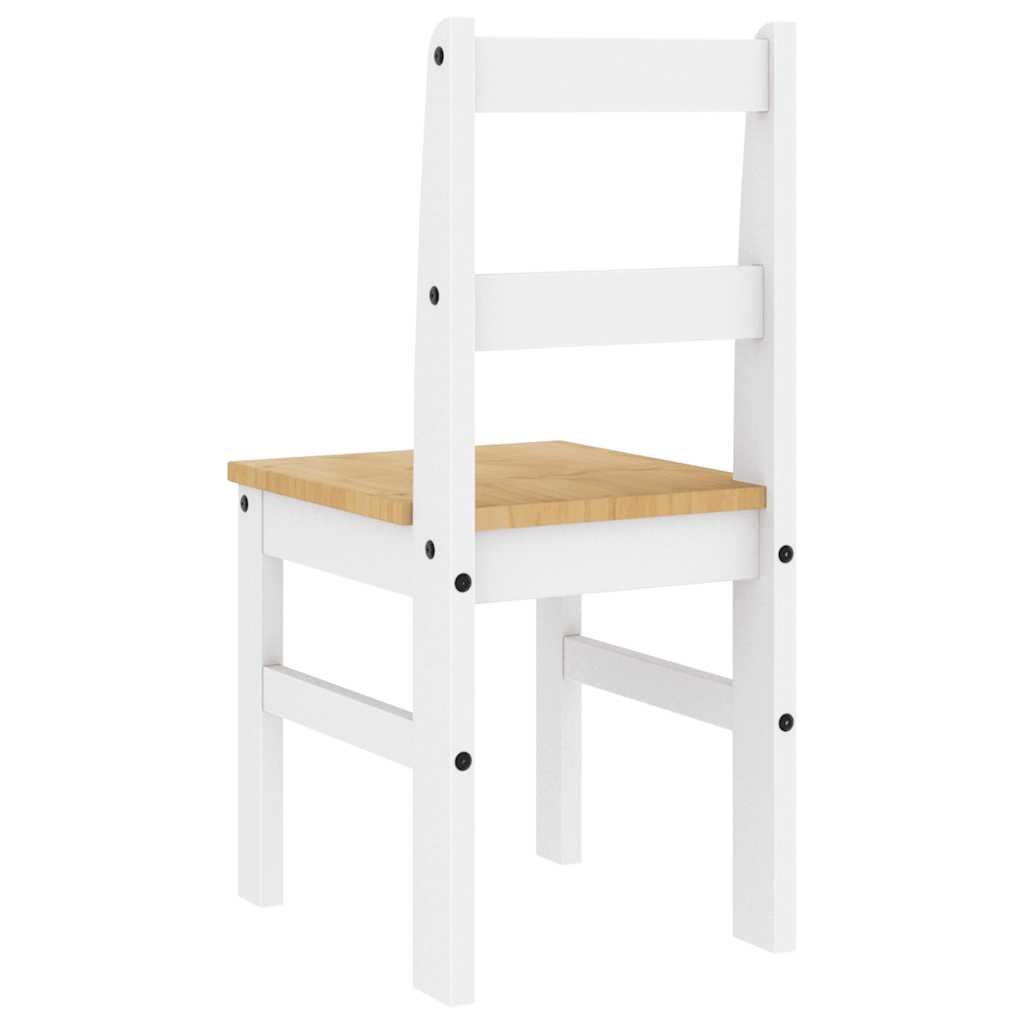 vidaXL Eetkamerstoelen 2 st Panama 40x46x90 cm grenenhout