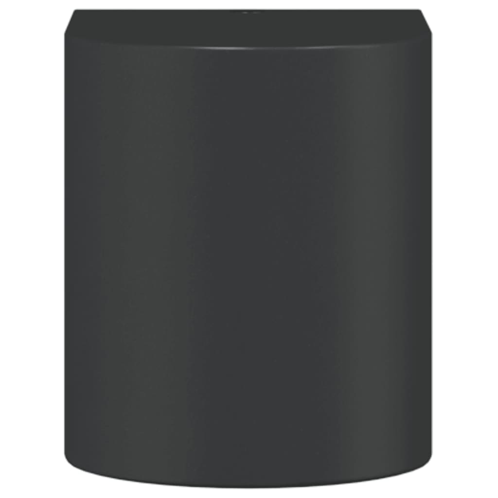 vidaXL Outdoor Wall Lamp Cast Aluminum Black