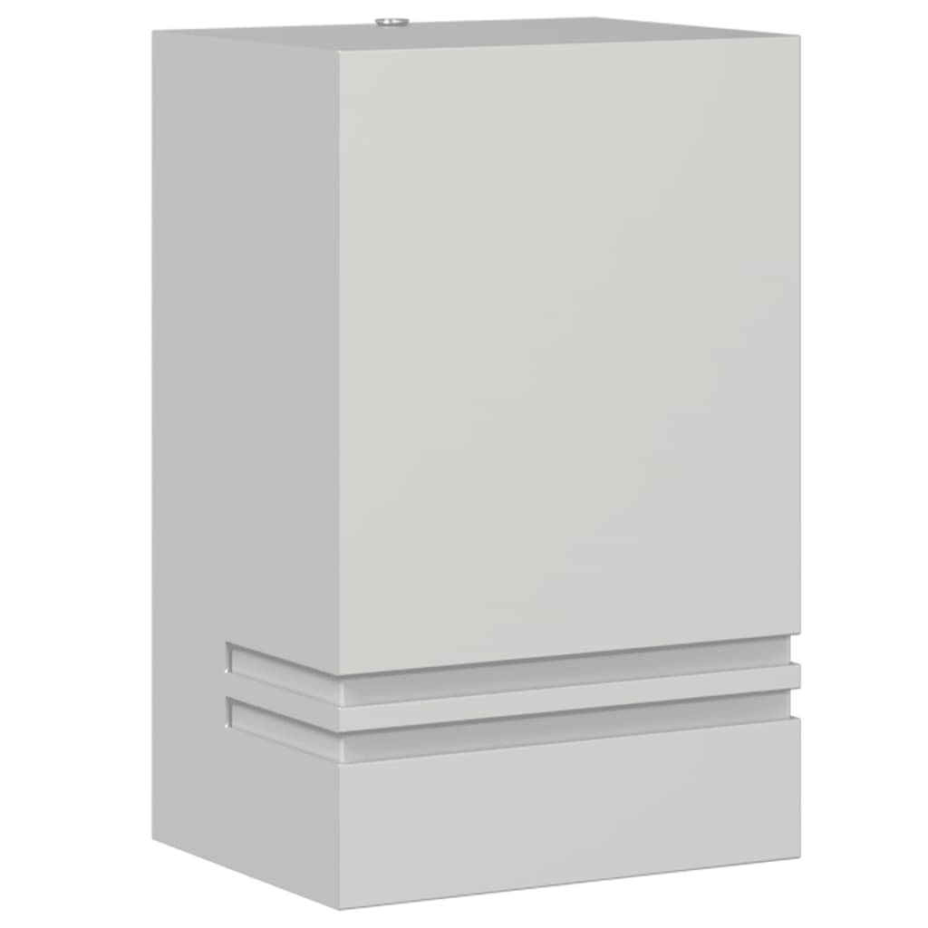 vidaXL Outdoor Wall Lamp Stainless Steel Silver
