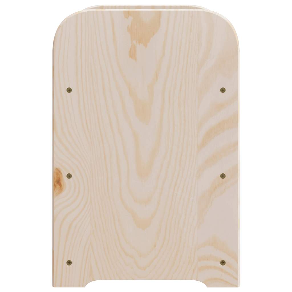 vidaXL Wijnrek 33x25x37 cm massief grenenhout