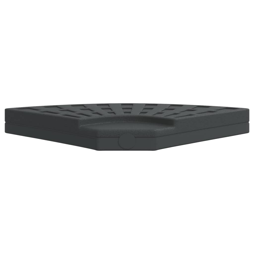 vidaXL Parasolgewicht met handvat voor kruisstandaard 14 kg