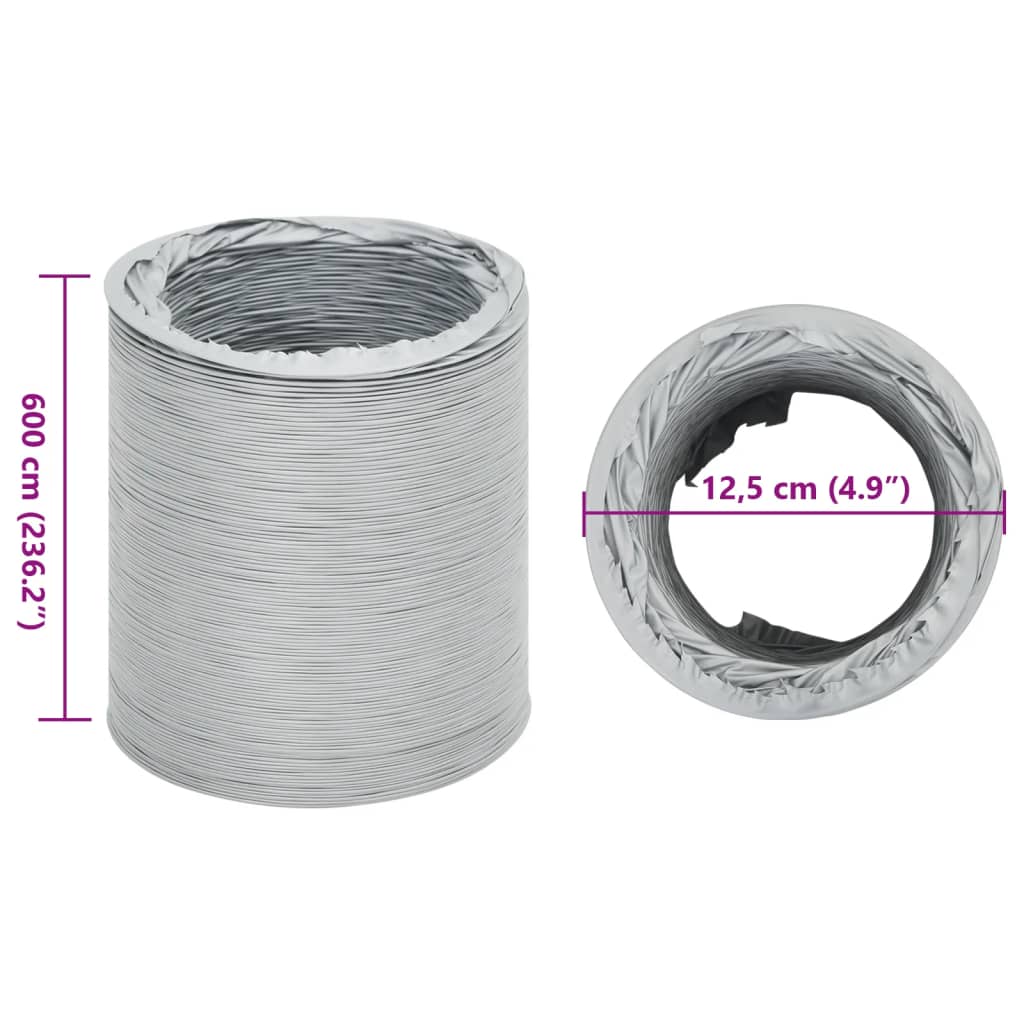 vidaXL Afzuigslang Ø10 cm 6 m PVC