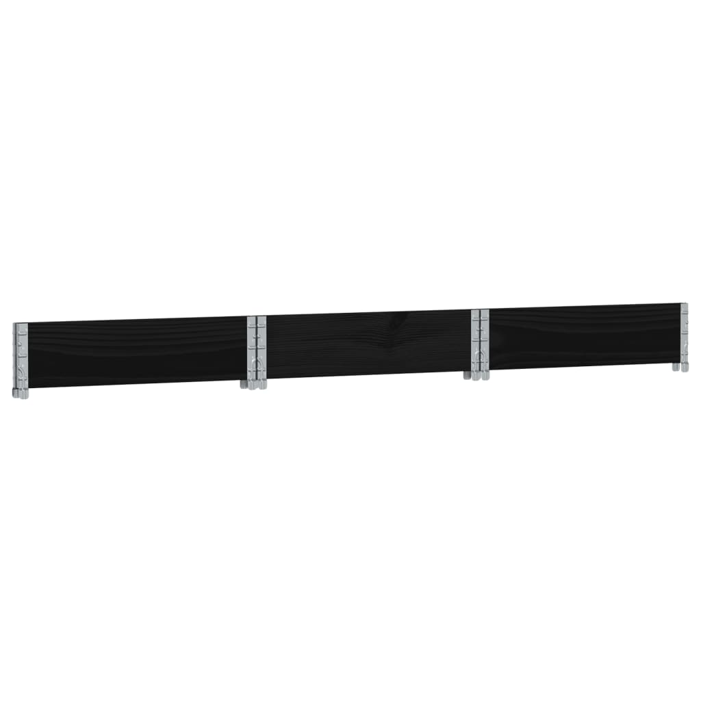 vidaXL Verhoogde plantenbak zeshoekig 160x160 cm massief grenenhout