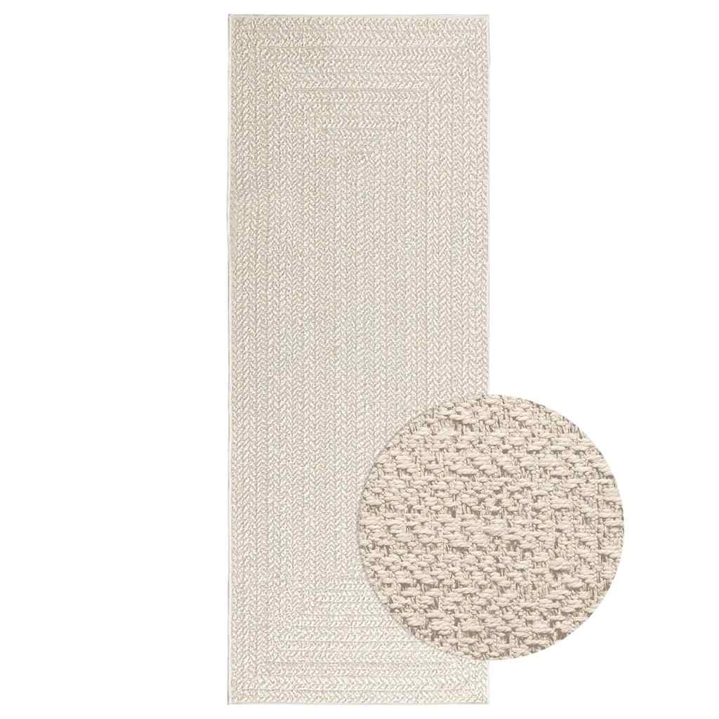 vidaXL Vloerkleed ZIZUR binnen en buiten 80x150 cm jute look