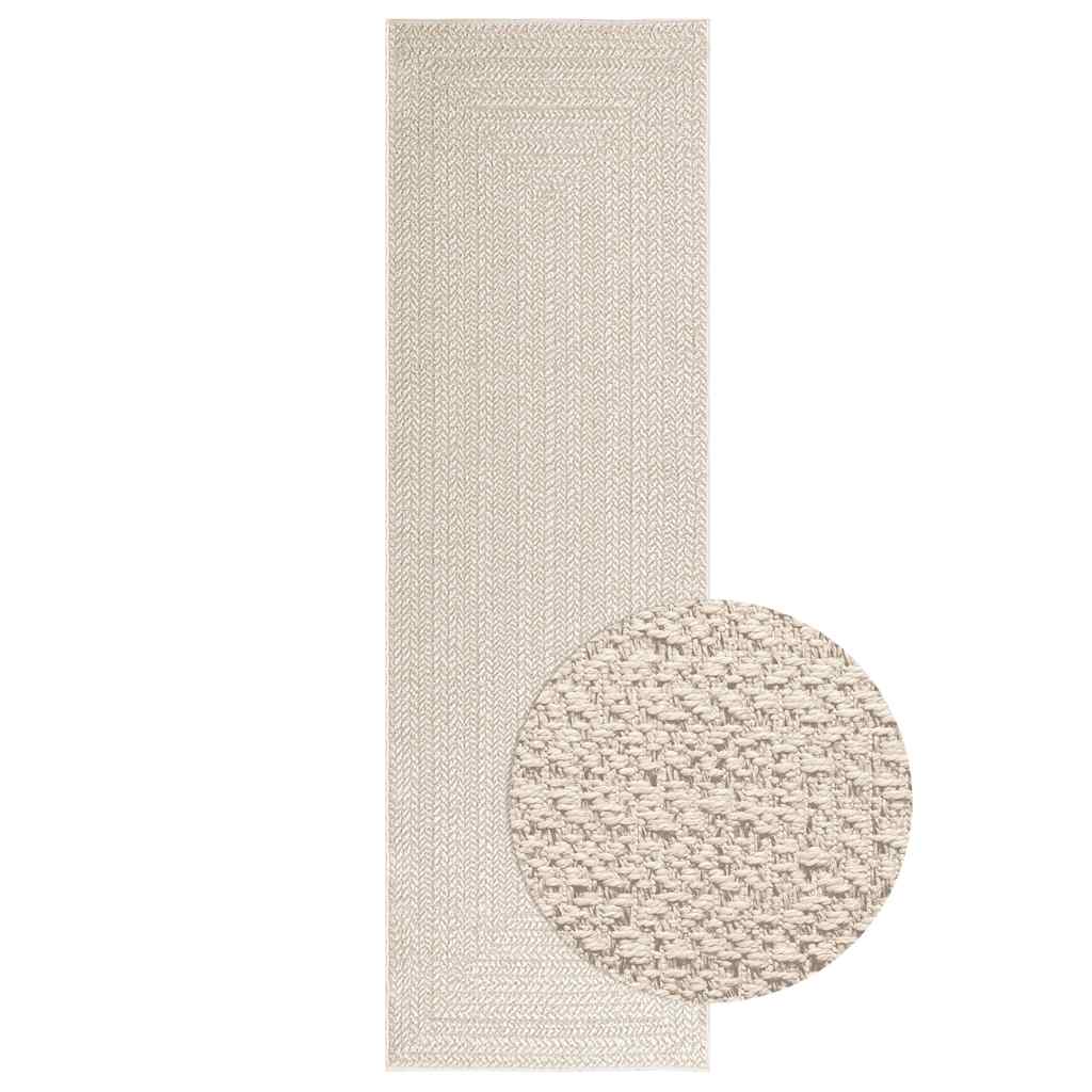 vidaXL Vloerkleed ZIZUR binnen en buiten 80x150 cm jute look