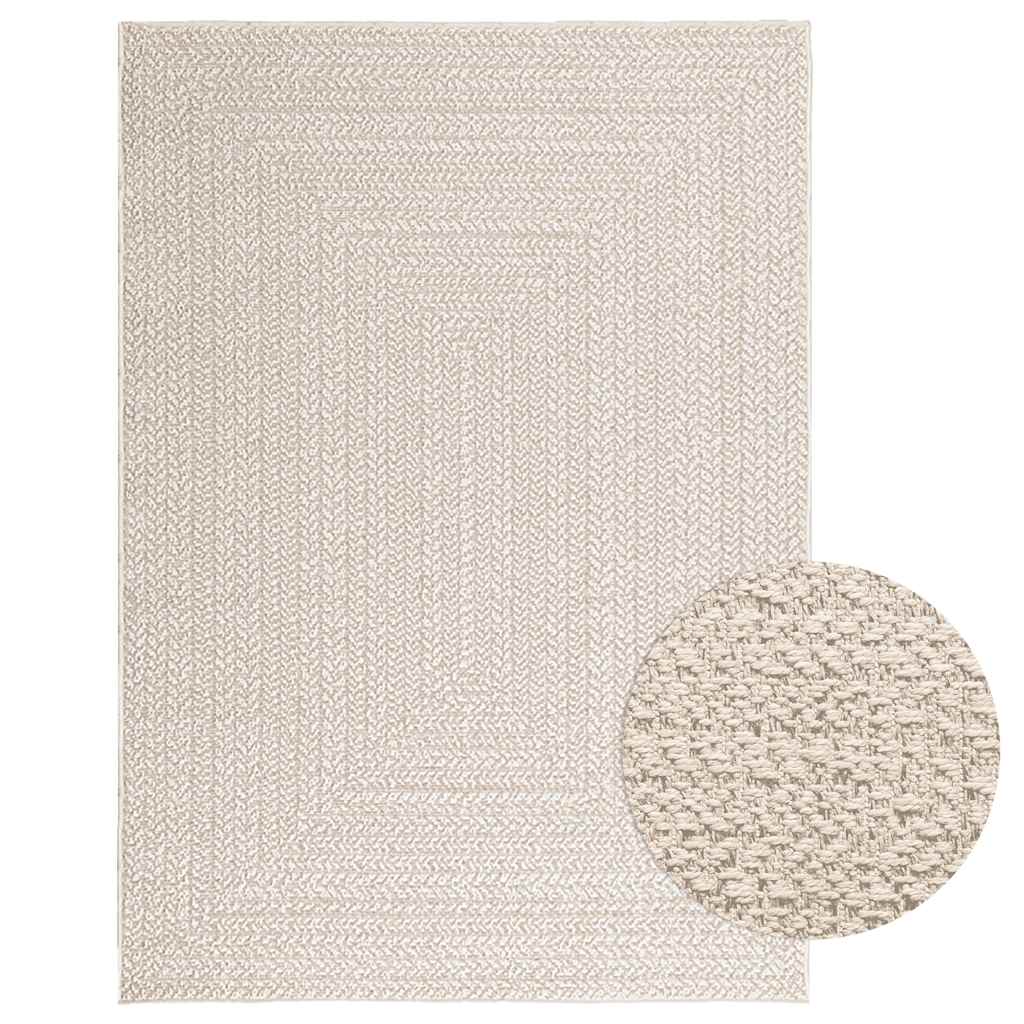 vidaXL Vloerkleed ZIZUR binnen en buiten 80x150 cm jute look