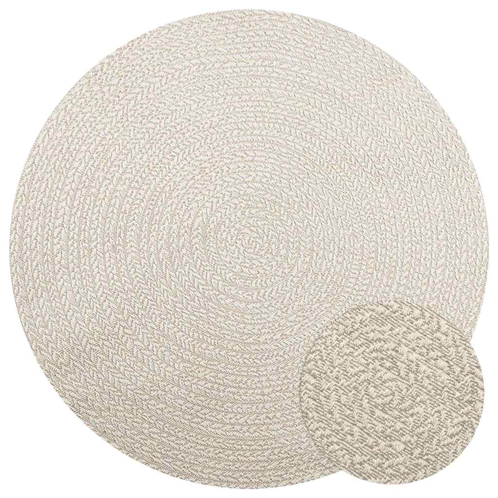 vidaXL Vloerkleed ZIZUR binnen en buiten 80x150 cm jute look