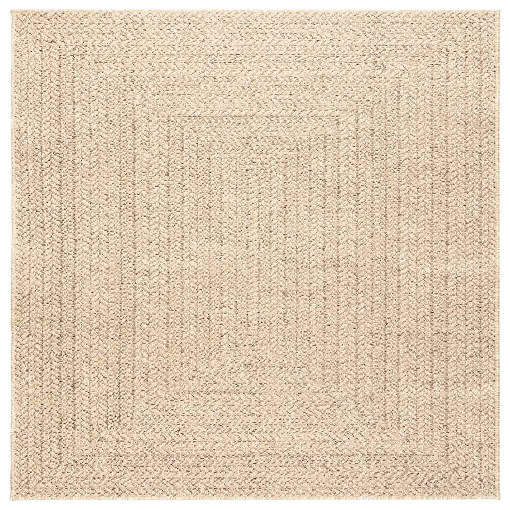 vidaXL Vloerkleed ZIZUR binnen en buiten 80x150 cm jute look