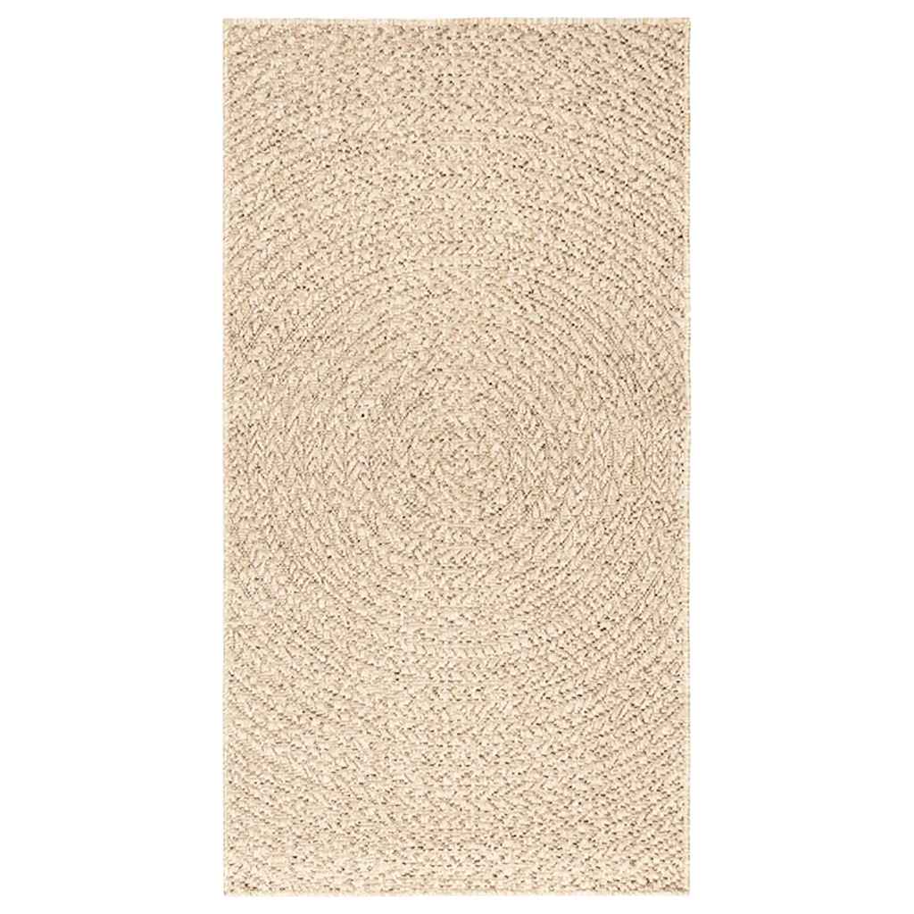 vidaXL Vloerkleed ZIZUR binnen en buiten 80x150 cm jute look