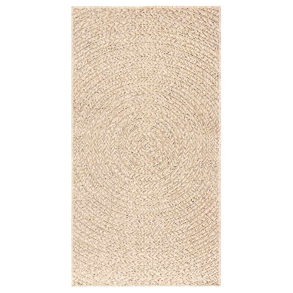 vidaXL Vloerkleed ZIZUR binnen en buiten 80x150 cm jute look