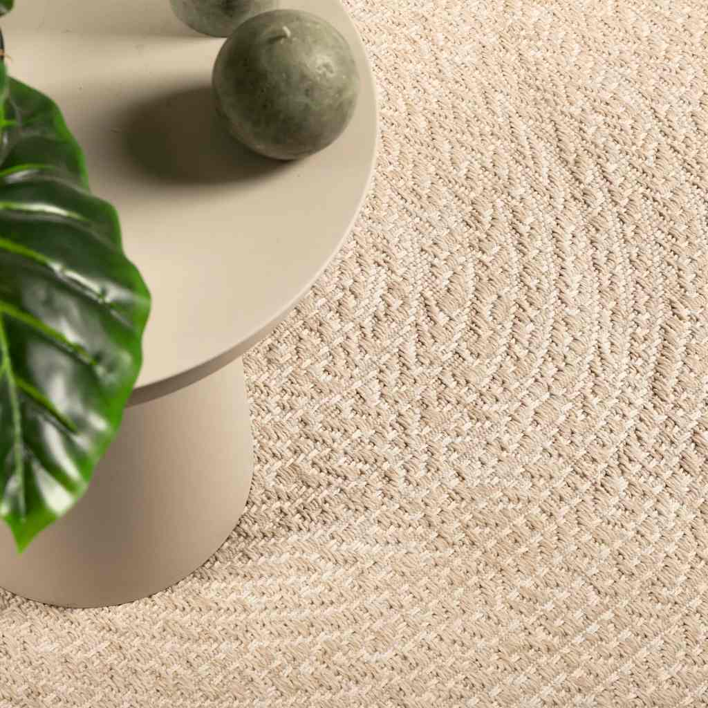 vidaXL Vloerkleed ZIZUR binnen en buiten 80x150 cm jute look