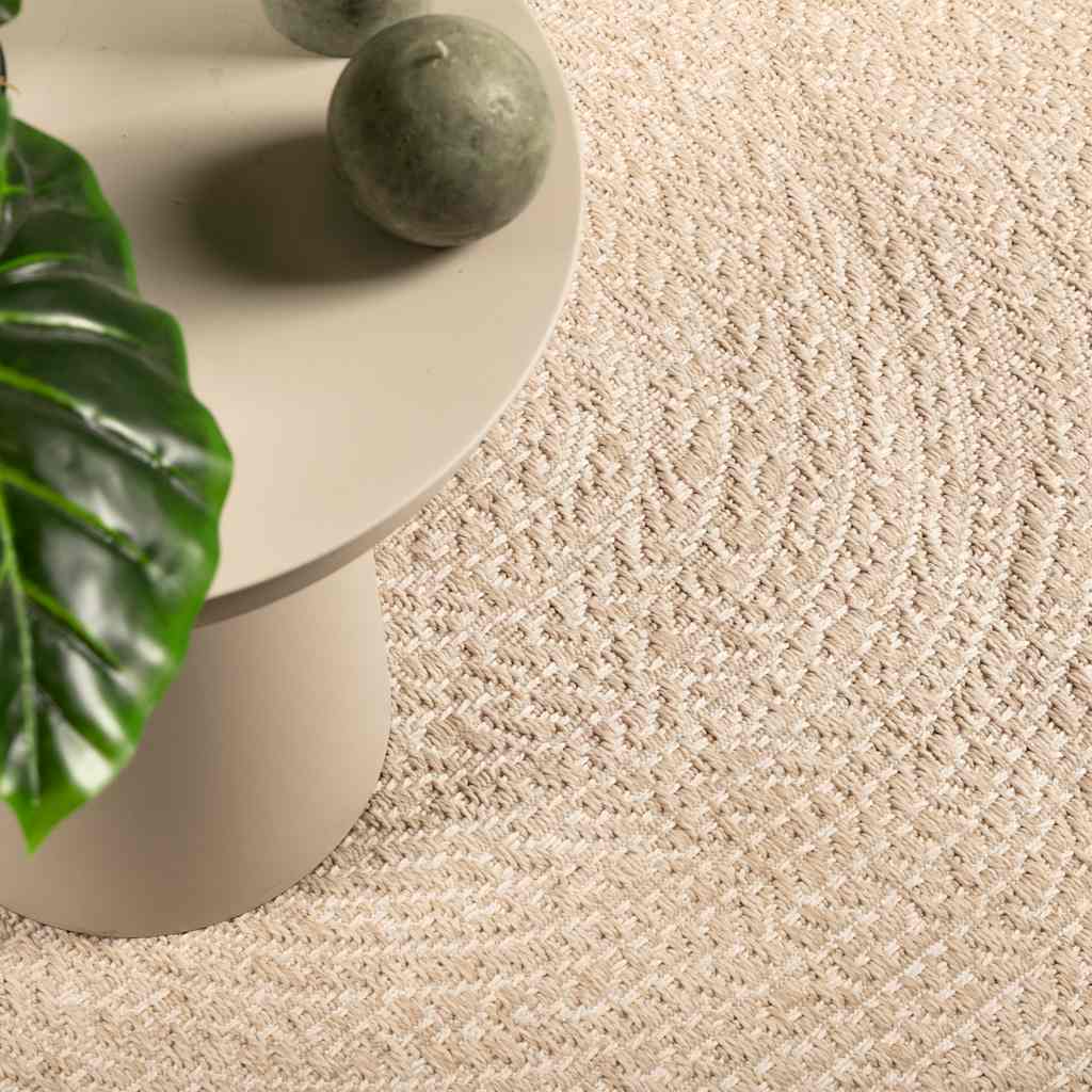 vidaXL Vloerkleed ZIZUR binnen en buiten 80x150 cm jute look