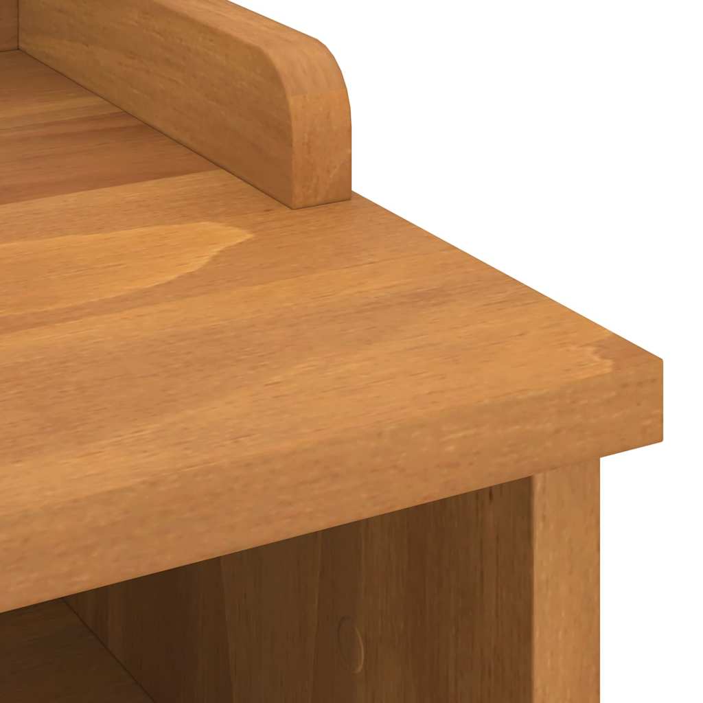 vidaXL Hallway Bench SANDNES 87x40x50 cm solid pine wood