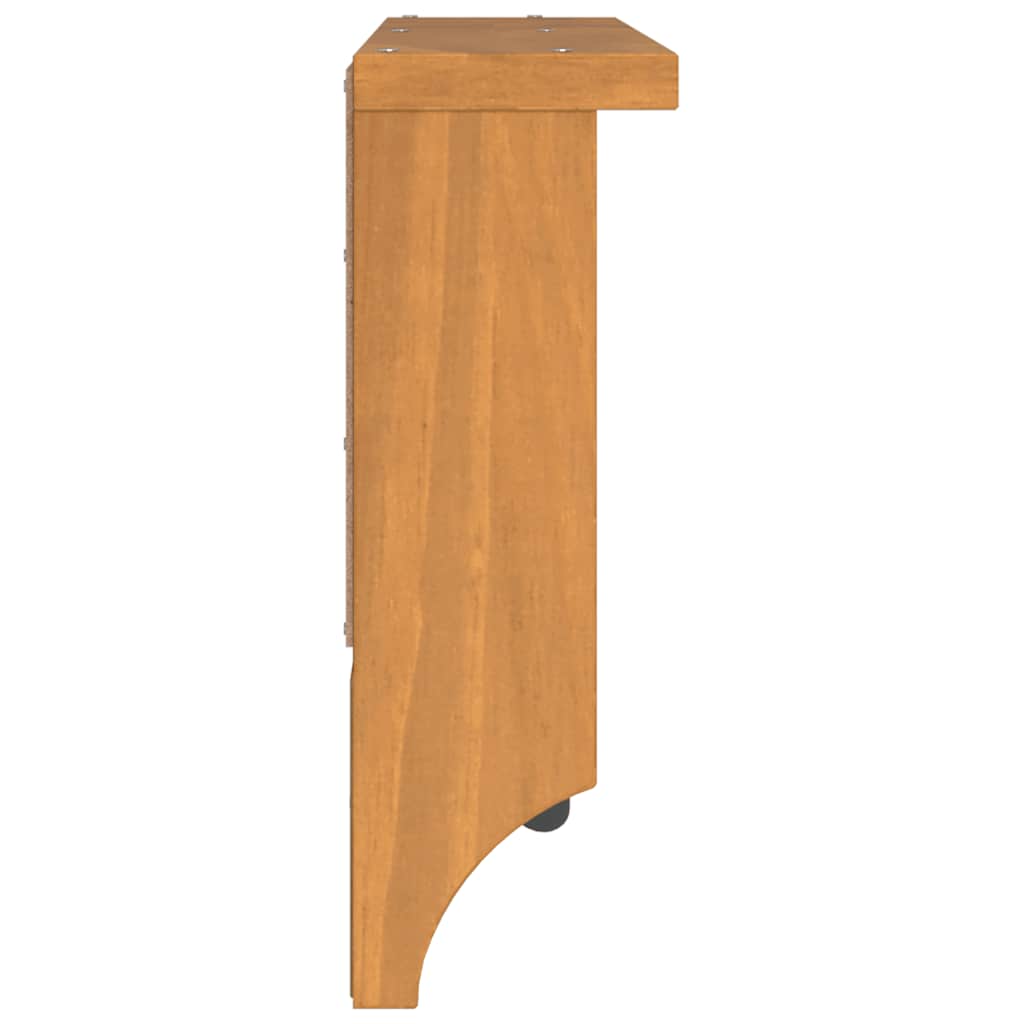 vidaXL Wandkapstok SANDNES 87x12x35 cm massief grenenhout