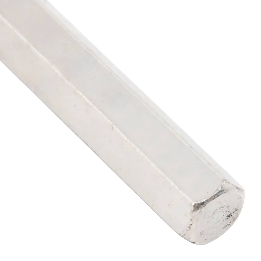 vidaXL Zwevende plankdragers 12st onzichtbaar Ø12x100 mm koolstofstaal