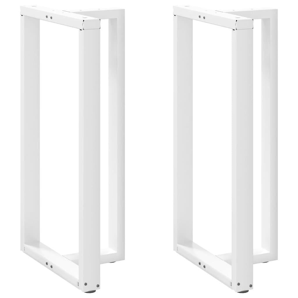 vidaXL Salontafelpoten 2 st T-vormig 30x25x(30-31) cm staal zwart