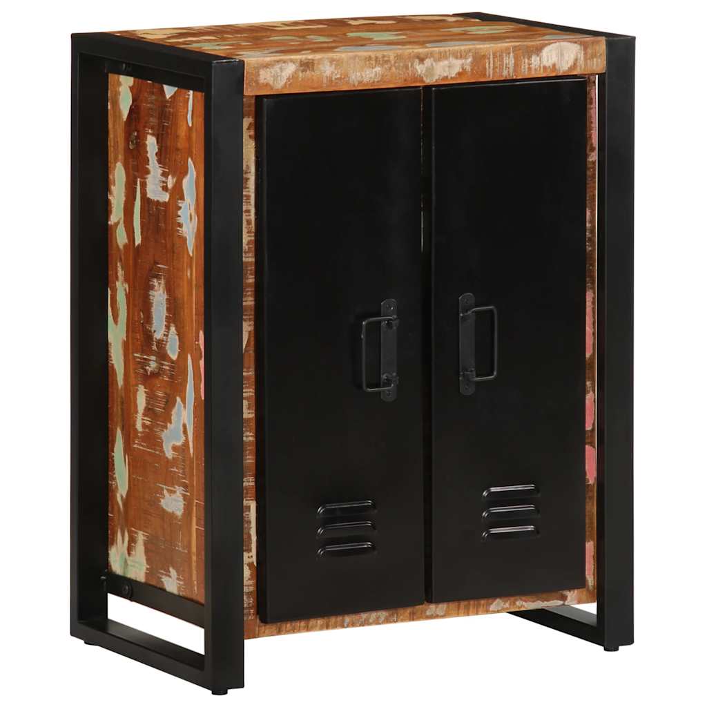 vidaXL Sideboard 55x35x70 cm Solid Reclaimed Wood Multicolour
