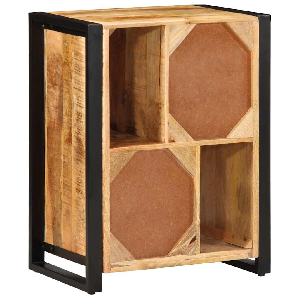 vidaXL Dressoir 55x35x70 cm massief ruw mangohout