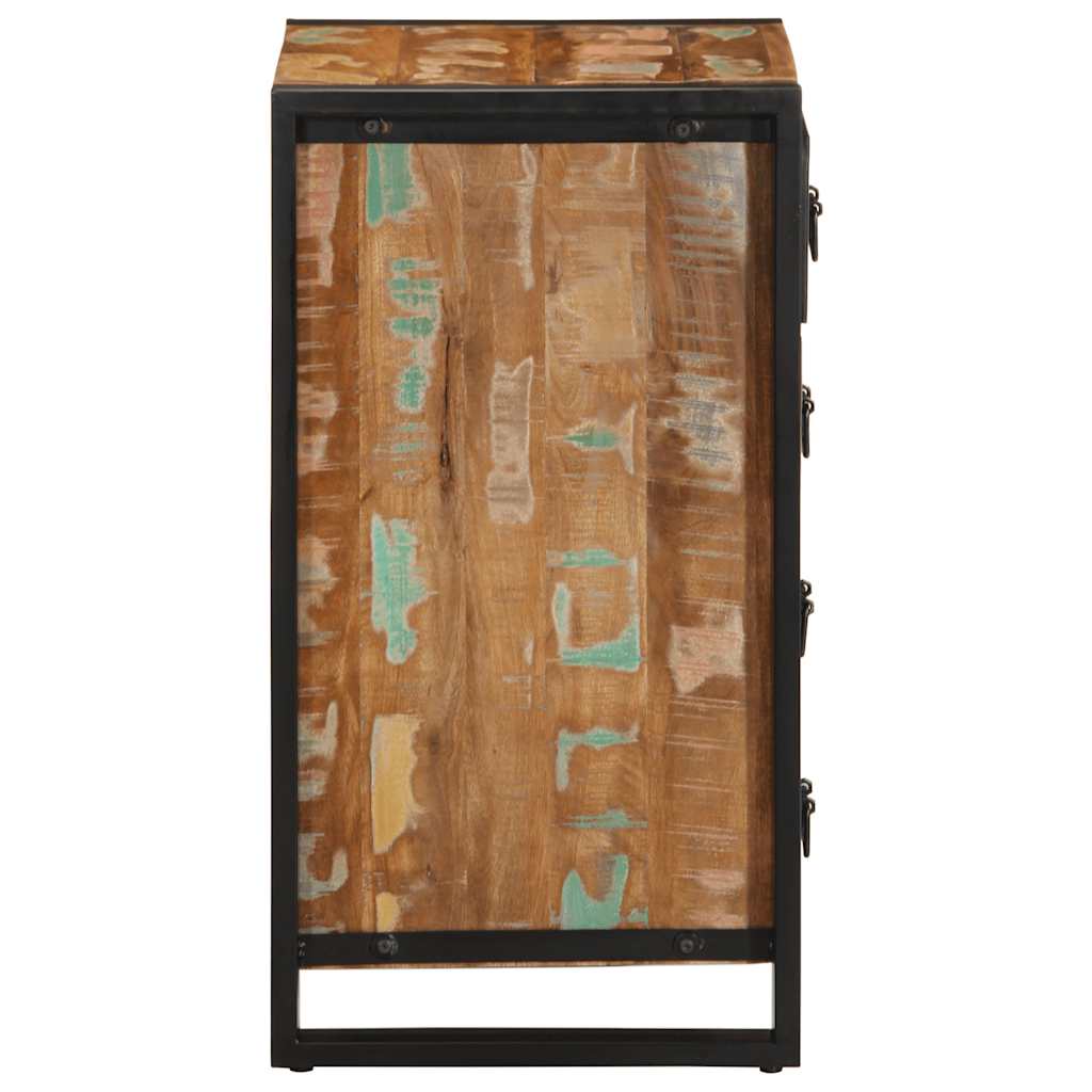 vidaXL Ladekast 40x40x75 cm massief gerecycled hout meerkleurig