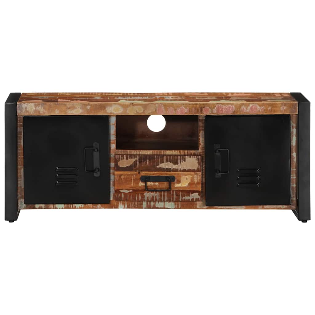 vidaXL Tv-meubel 100x30x40 cm massief ruw mangohout