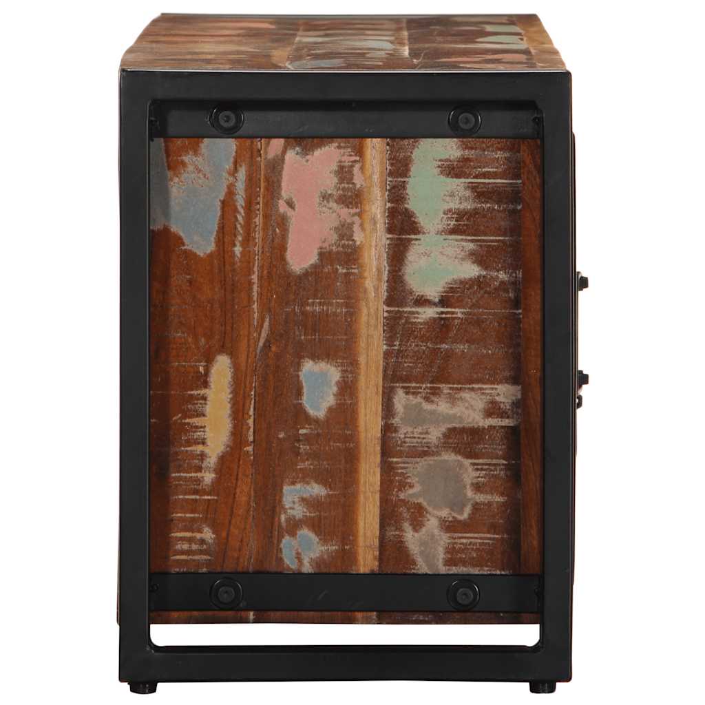 vidaXL Tv-meubel 100x30x40 cm massief ruw mangohout