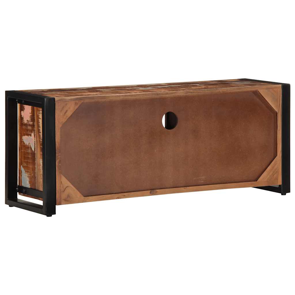 vidaXL Tv-meubel 100x30x40 cm massief ruw mangohout