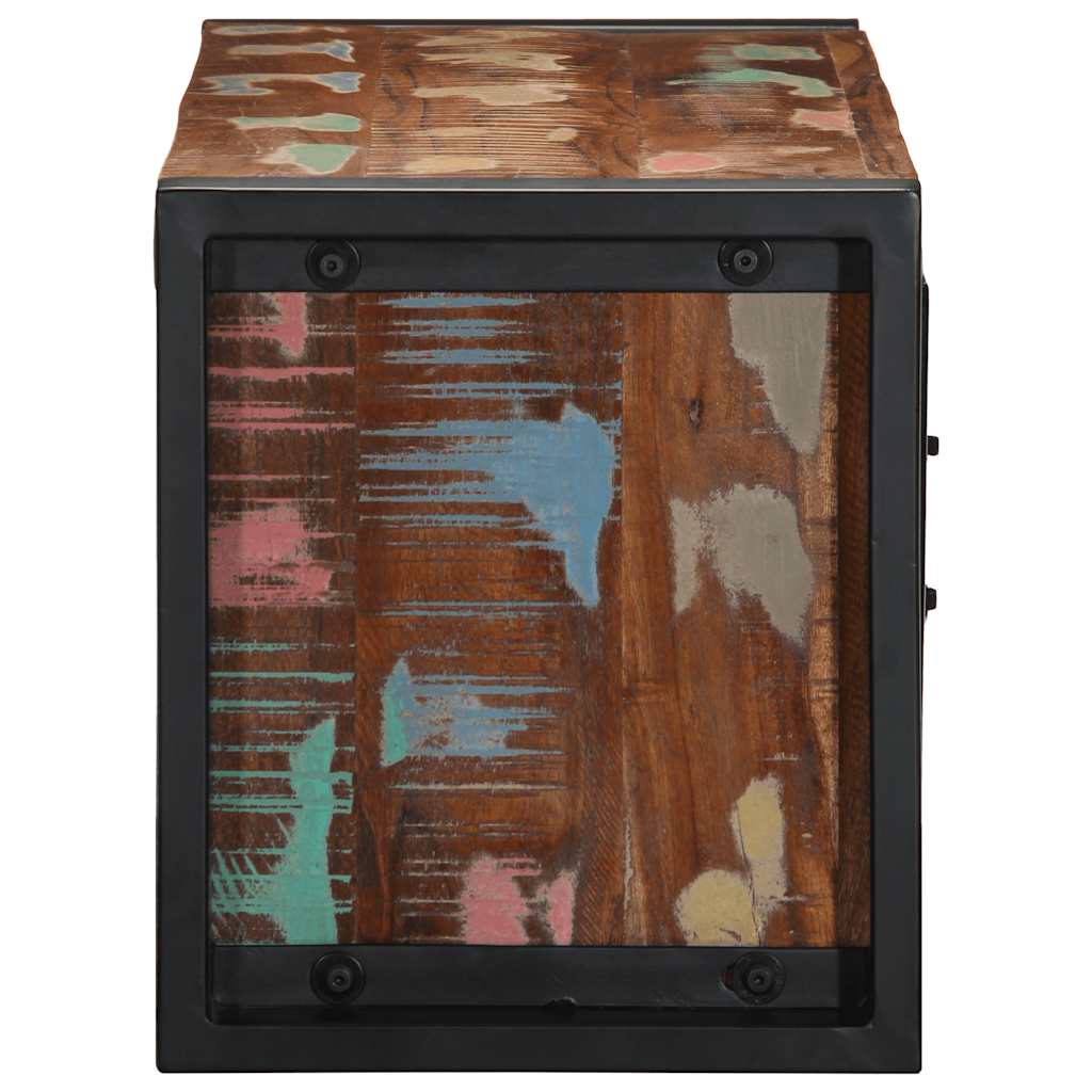 vidaXL Tv-meubel 80x30x35 cm massief ruw mangohout