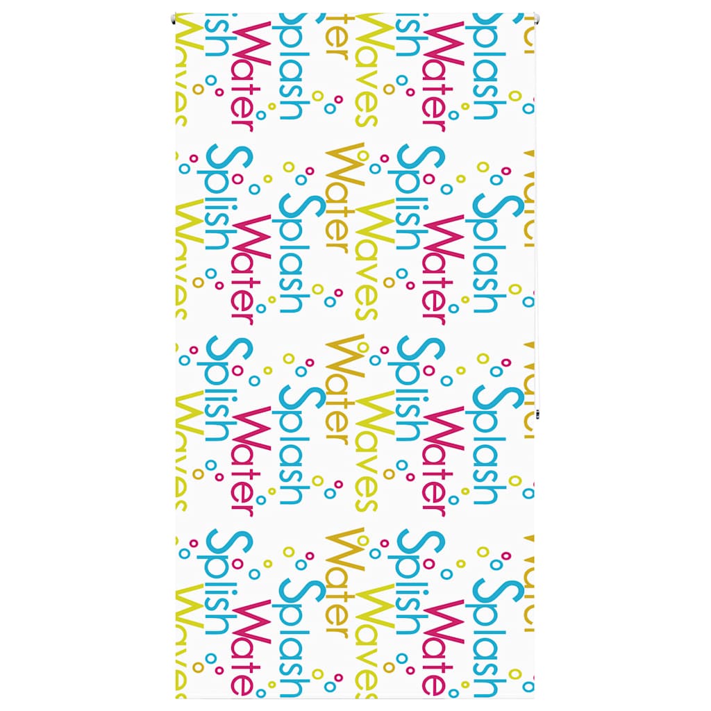 vidaXL Doucherolgordijn 60x240 cm stofbreedte 56 cm