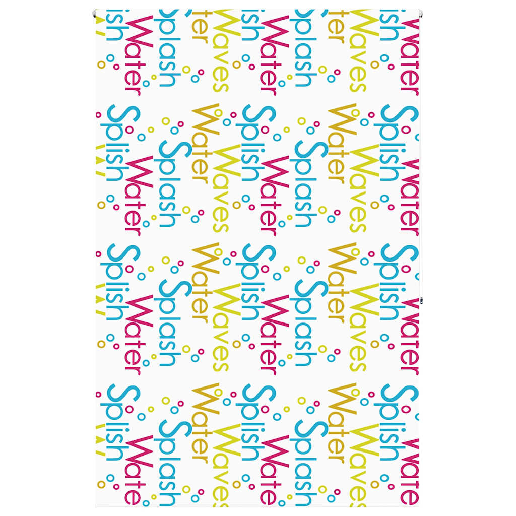 vidaXL Doucherolgordijn 60x240 cm stofbreedte 56 cm
