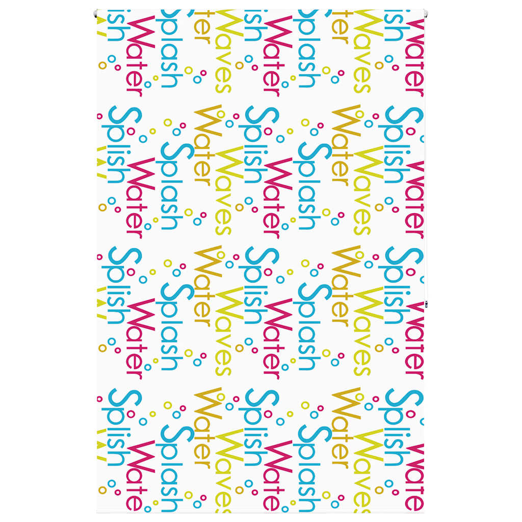 vidaXL Doucherolgordijn 60x240 cm stofbreedte 56 cm