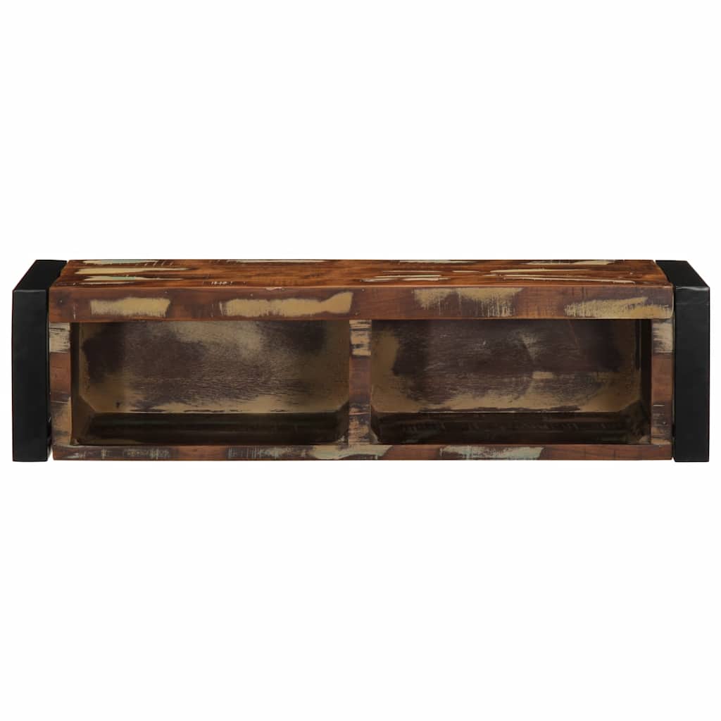 vidaXL Tv-meubel 80x30x25 cm massief ruw mangohout