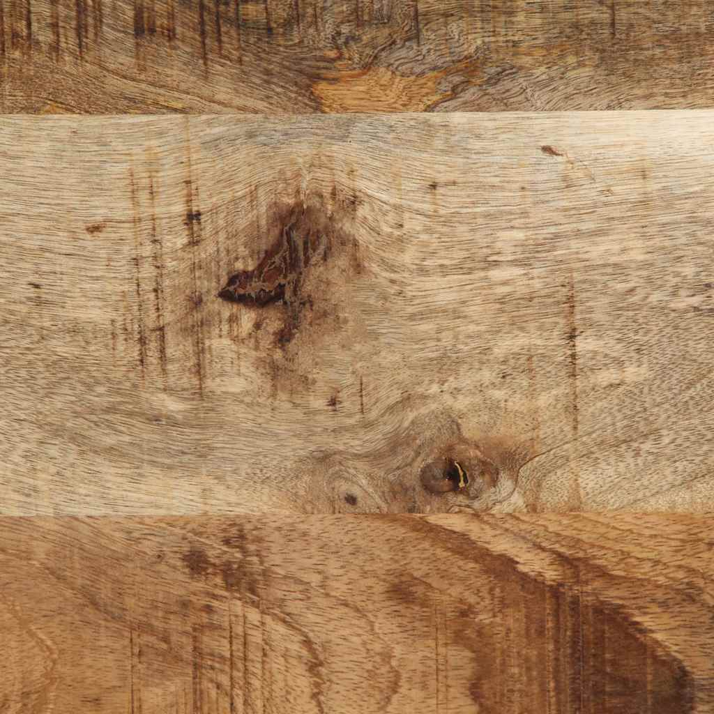 vidaXL Nachtkastje 40x35x40 cm massief ruw mangohout