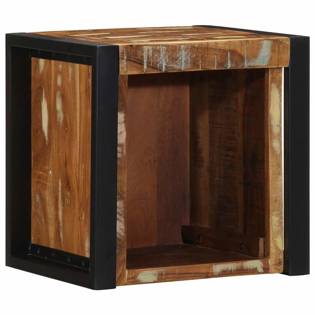 vidaXL Bedside Cabinets 2 pcs 40x35x40 cm Solid Rough Mango Wood