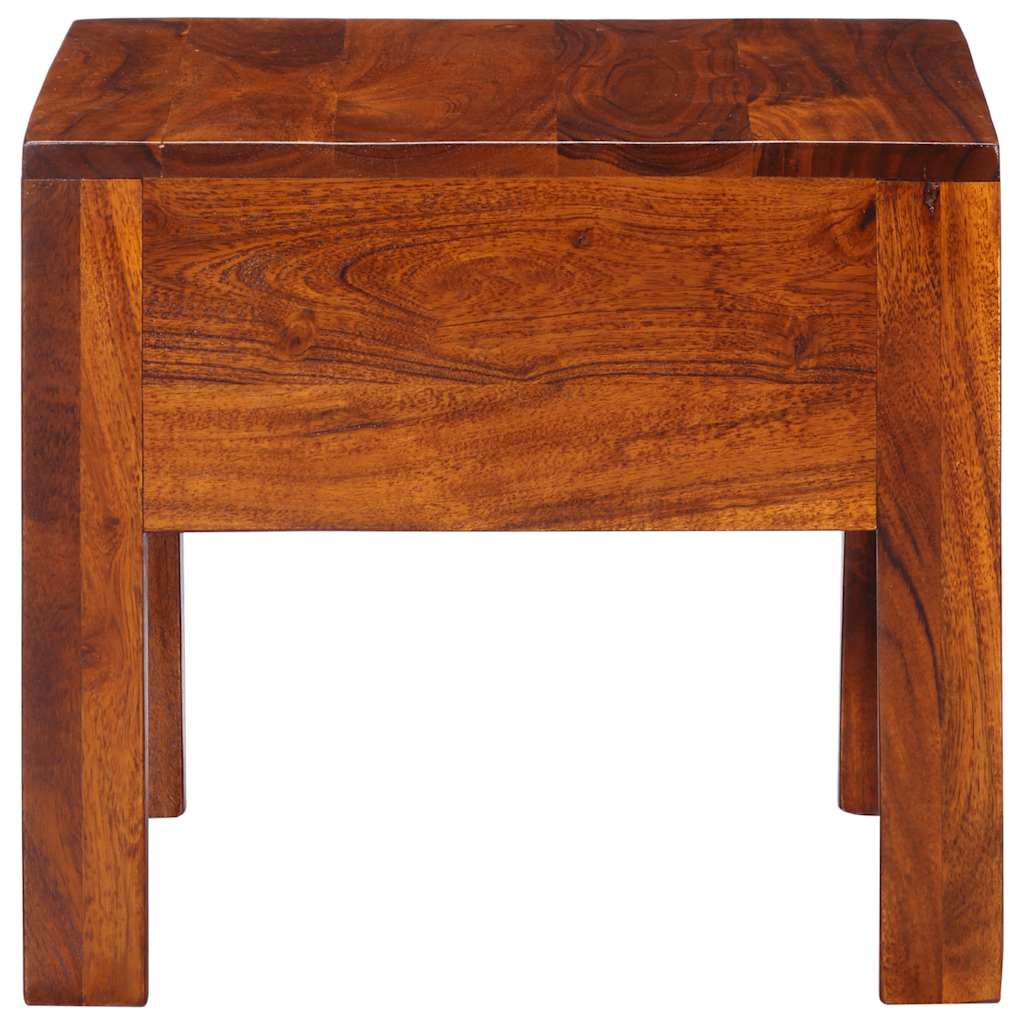 vidaXL Nachtkastje 40x40x36 cm massief acaciahout